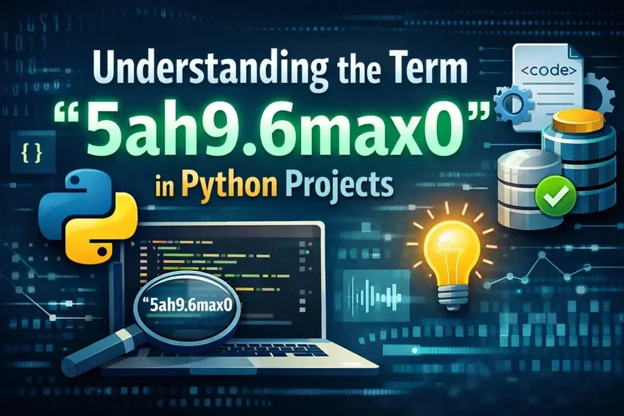 Proper Way of Using 5ah9.6max0 Python Software